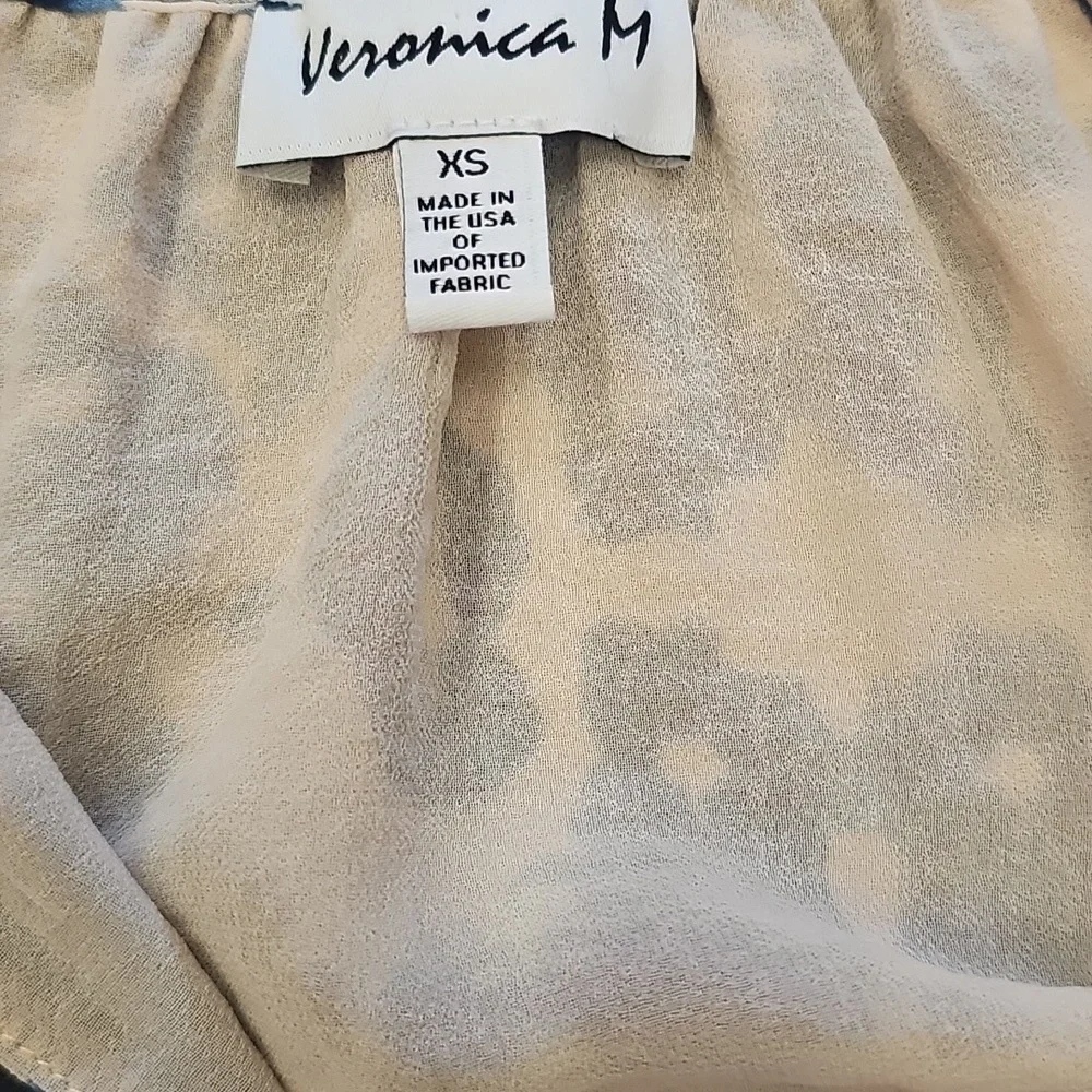Veronica M, Hippie, Flowy, Baggy, Blue, Relax, Resort, Causal, Blouse, Top,